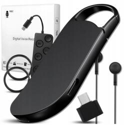 ZeeTech Mini Kém Lehallgató Diktafon 64 Gb MP3 Lejátszó Hangérzékelés (Mini podsłuch szpiegowski 64 GB dyktafon głos)