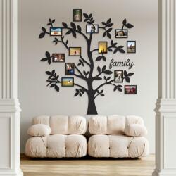 DUBLEZ Copac din lemn cu rame foto - Family