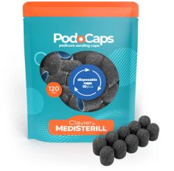 Clavier Capișon pentru pedichiură PodoCaps 13 mm, granulație 120- set 10 buc