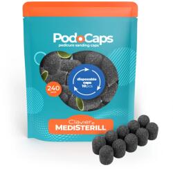 Clavier Capișon pentru pedichiură PodoCaps 13 mm, granulație 240- set 10 buc