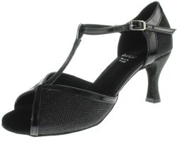 Artis női tánccipő - DL-14 fekete 7 cm Flare Méret: 40