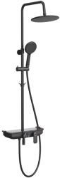Lemark Coloana de dus Lemark Tropic LM7012BL cu baterie, cap de dus tip tropic si pipa pivotanta (LM7012BL-EU)