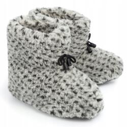 PanSzew Meleg Férfi Gyapjú Papucs Hegyi Stílusban, Bélelt 36-45 PanSzew (Ciepłe Bambosze Męskie Kapcie Góralskie 43)