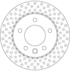 TRW DF6194S féktárcsa (1db)