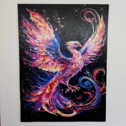 Főnix fa puzzle (oc-phoenix-l)