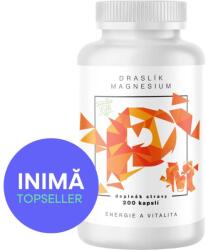 BrainMax Potasiu Magneziu, Citrate de potasiu + Malat de magneziu, 200 capsule vegetale