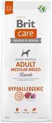 Brit Care Hypoallergenic Felnőtt Közepes Breed Bárány száraz Kutyaeledel 12 kg