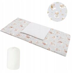 Bonjour Cherie Óvodás hálózsák Bárányok 70x140 cipzárral és beépített párnával (5907701434262)