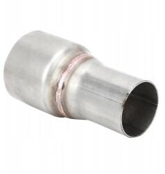  Rozsdamentes Acél Redukció 63MM 45MM Kipufogócső Csatlakozó Adapter