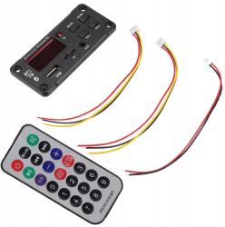 Autós Bluetooth MP3 Audio Dekóder Modul Színes Kijelzővel 12V (PAFEE4815)