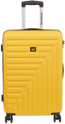 Caterpillar Rockford Valiză de Călătorie Mare Dură Galbenă cu 4 Roți cu Înălțime de 77.2 cm (84683-42) Valiza