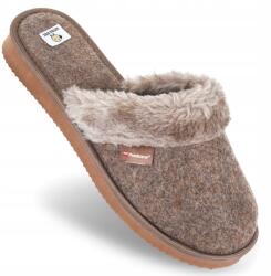 PanSzew Meleg Női Filc Papucs Topánka Lábbelik Otthonra Gyapjú 36-41 PanSzew (Ciepłe Kapcie Damskie Filcowe z Futerkiem 39)