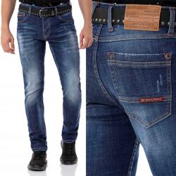 Cipo Baxx Nadrág Cipo Baxx Klasszikus farmer Törölt Árnyékolt Rugalmas (cd804)