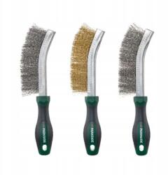 Parkside 3 db-os drótkefe készlet rozsdamentes acél 125 mm Parkside (463079d)