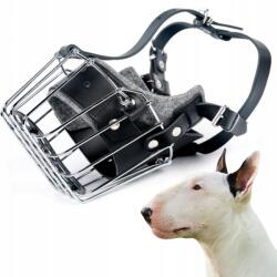 Dingo Szájkosár kutyáknak, erősített fém, pofa kerülete 33cm Bulterier Suka 14159 (14159)