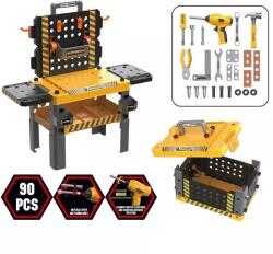 Manyuk Munkapad szerszámokkal, 90 db-os szett (T050)
