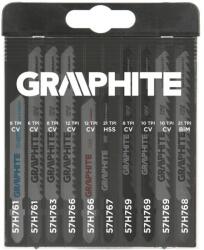 Graphite 57H755 dekopírfűrészlap készlet, 10db, Bosch (57H755)