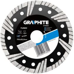 GRAPHITE 57H625 turbo gyémántvágó, 115mm (57H625)