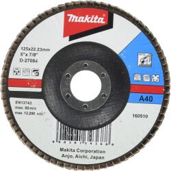 Makita D-27084 lamellás csiszoló korong, 125mm, A40 (D-27084)