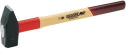 GEDORE ráverő-kőtörő kalapács fa nyéllel, 5000g (8673650)