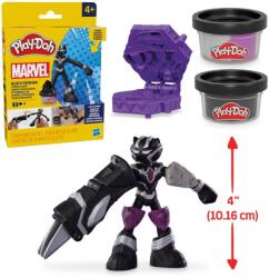 Hasbro Play-Doh, Marvel figurás gyurmakészlet - Fekete Párduc (F9829)