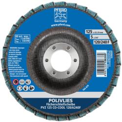 Pferd Polivlies PVZ 125 CO-COOL 120 / A lamellás csiszoló korong, 125mm, F240, 5 db (44695113)