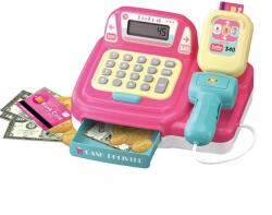 Man Yuk Toys Elektromos pénztár játékkészlet, rózsaszín (CF8226)