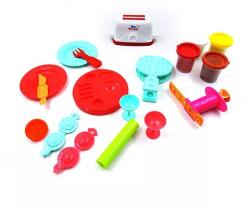 Man Yuk Toys Reggeliző gyurmaszett kenyérpirítóval (731F) - liol