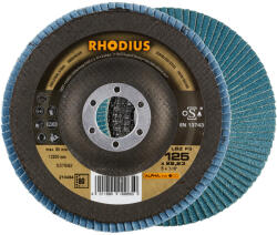 Rhodius LSZ F3 lamellás csiszoló korong, 125mm, P80 (210484)