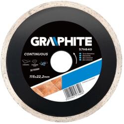 GRAPHITE 57H640 vizes gyémántvágó, 115mm (57H640)