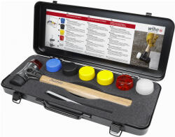 Wiha műanyag kalapács készlet fa nyéllel, 8 részes (44008)