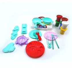 Man Yuk Toys Konyhai gyurmaszett főzőlappal (736B-2) - liol