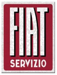 Nostalgic Art Germany Magnet 6 x 8cm - Fiat - Servizio - Service Fiat (2065)