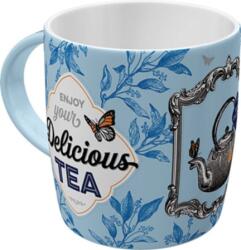 Nostalgic Art Germany Cană ceramică 330ml - Always Time For A Tea - Intotdeauna e timp de un ceai (2199)