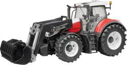 BRUDER Steyr 6300 CVT, Traktor markolóval (3181)