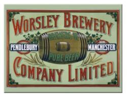 Nostalgic Art Germany Magnet 6 x 8cm - Worsley Brewery - Beraria Worsley (1296)