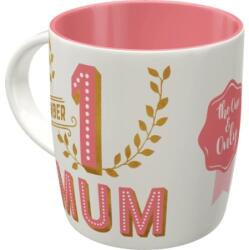 Nostalgic Art Germany Cană ceramică 330 ml - No 1 Mom - Mama Numarul 1 (1744)