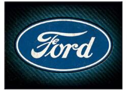 Nostalgic Art Germany Magnet 6 x 8cm - Ford - Logo Blue Shine - Sigla pe Fundal Albastru Lucios (2066)