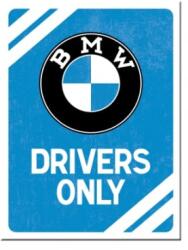 Nostalgic Art Germany Magnet 6 x 8cm - BMW Only Blue - Parcare Doar pentru BMW - Albastru (1471)
