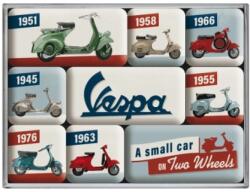 Nostalgic Art Germany Set magneți Vespa Model Chart - Diagrama cu Modele (1706)