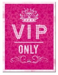 Nostalgic Art Germany Magnet 6 x 8cm - Vip Only Pink - Vip Exclusiv - Roz (623)