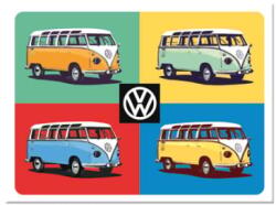 Nostalgic Art Germany Magnet 6 x 8cm - Vw Bulli - Pop Art (1958)