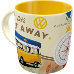 Nostalgic Art Germany Cană ceramică 330ml - Volkswagen Let's get away (1115)