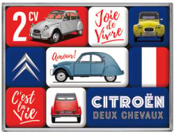 Nostalgic Art Germany Set de magneți Citroen - 2Cv C'Est la Vie - Asta E Viata (2171)