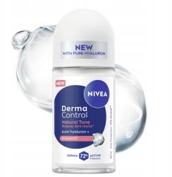 Nivea Derma Control Natural Tone Női izzadásgátló golyós dezodor 72h 50ml (kwas hialuronowy dla kobiet pielęgnacja)