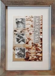 Marek & Darek Klasszikus képkeret falra és asztalra, 15x21 cm, ezüst színű, Tytan (5904996596866)