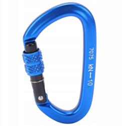  Karabiner Zárókarabiner Csavaros Zárral 10KN Mászáshoz (2718210054911)
