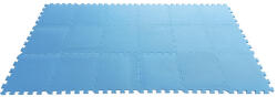 Kék tornaszõnyeg, 30x30 cm, 18 db/csomag (86567)