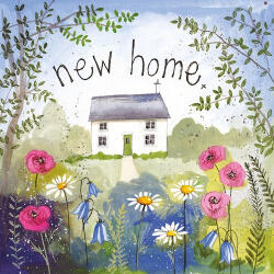 Alex Clark Képeslap Alex Clark borítékkal, 14x14 cm, new home nyári kert (AC713)