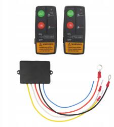 Univerzális Vezeték Nélküli Csörlő Távirányító 12/24V 23M (75FT) 2 Távirányító Vevőegység